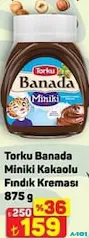 TORKU BANADA MİNİKİ FINDIK KREMASI 875 G